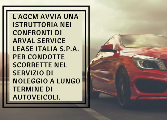 AGCM istruttoria arval service autonoleggio.png